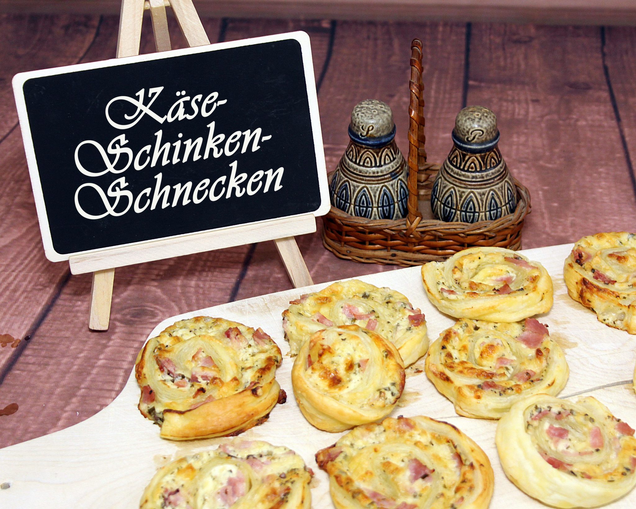 Käse-Schinken-Schnecken – MissBakeria